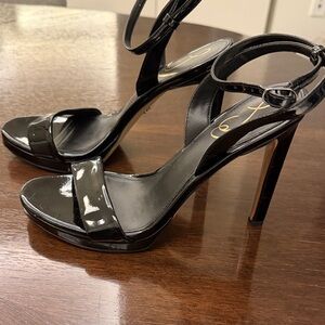 Sam Edelman Patent Black Heels